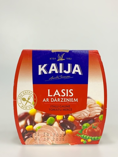 Kaija Salmon With Vegetables In Tomato Sauce Italian Style 220g