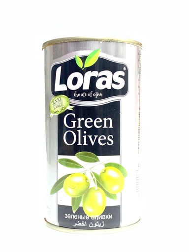 Loras Green Olives 430g