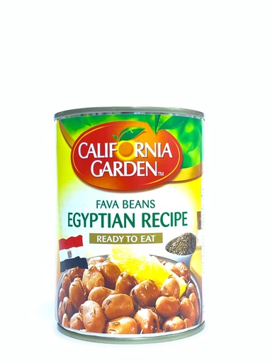 California Garden Fava Beans Egyptian Recipe 400g