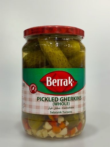 berrak Pickled Gherkins Whole 680g