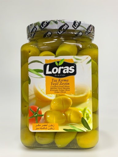 Loras Crushed Green Olives 2250g