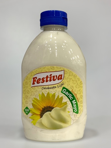 Festiva Sunflower Garlic Mayo 500ml