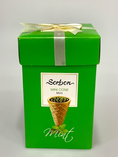 Sorbon Mini Cone Mint 200g