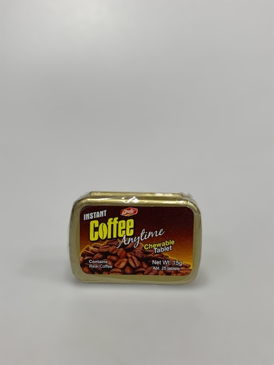 Andic Instant Coffee Any Time Chewable Table 15g