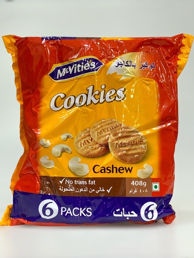 Mcvities Cookies Cashew 408g