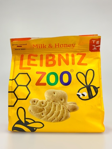 The Bahlsen Family Milk And Honey Leibniz Zoo 100g